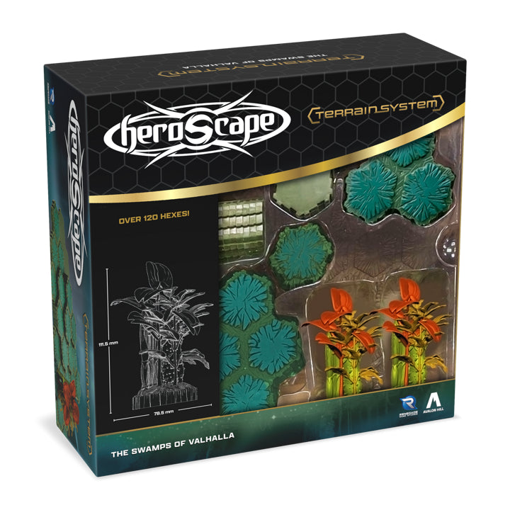 HEROSCAPE THE SWAMPS OF VALHALLA TERRAIN EXPANSION