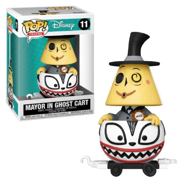 Funko Pop Disney Nightmare Before Christmas NBX Mayor in Ghost Cart 11