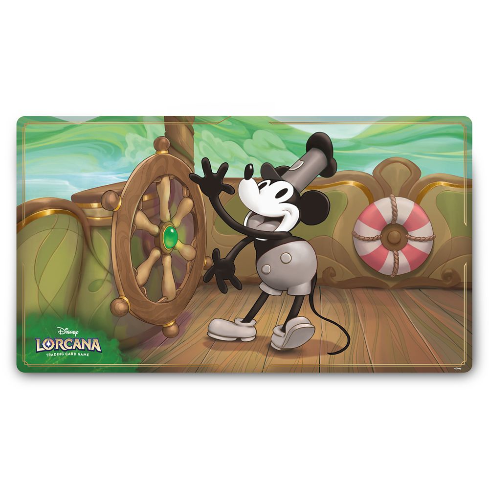 Disney Lorcana Playmat Set 2 Steamboat Mickey