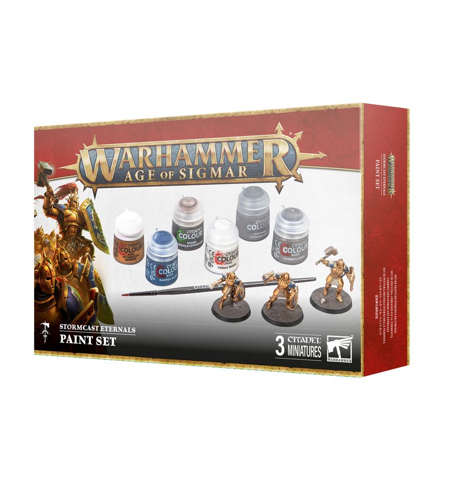 Games Workshop Warhammer Age of Sigmar AOS Stormcast Eternals Paint Set