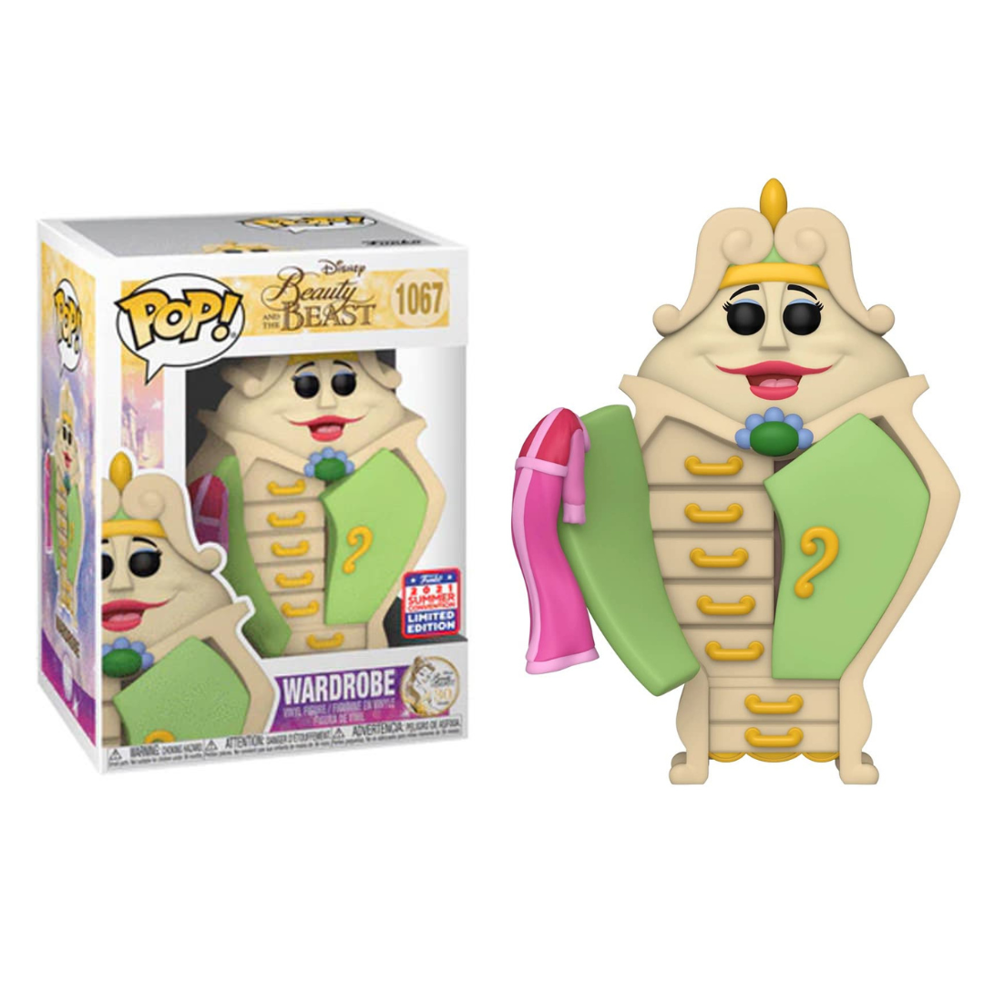 Funko Pop Disney Beauty and the Beast Wardrobe 1067 2021 Summer Convention