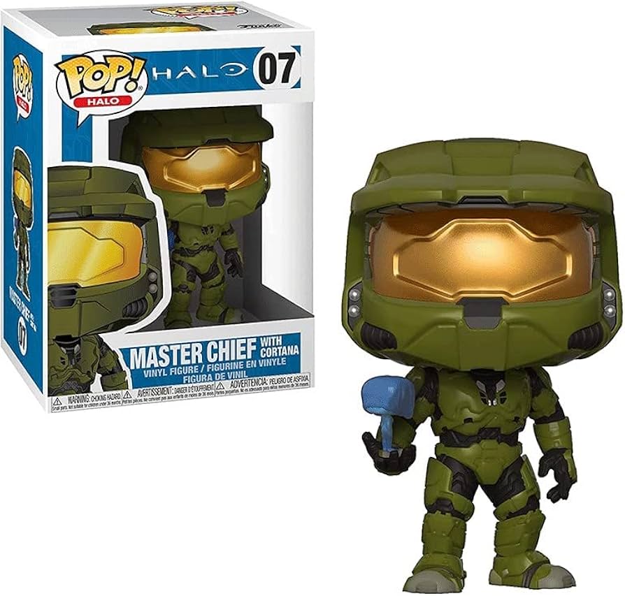 Funko Pop Gaming Halo Master Chief With Cortana 07