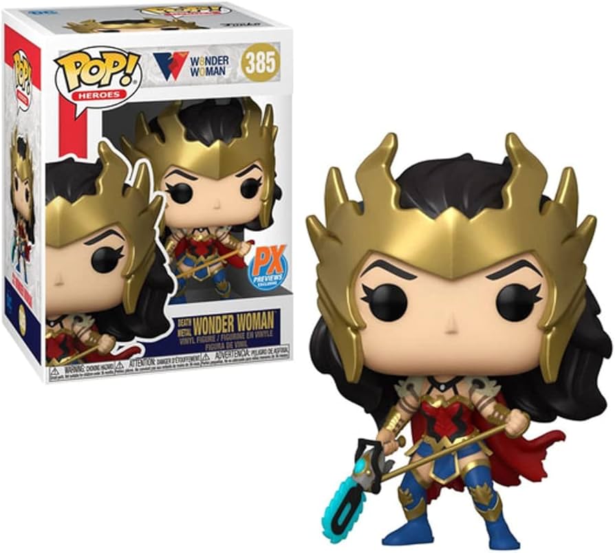 Funko Pop DC Comics Death Metal Wonder Woman 385 PX Exclusive