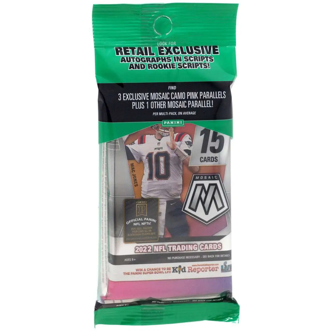 NFL Panini 2022 Mosaic Football Trading Card