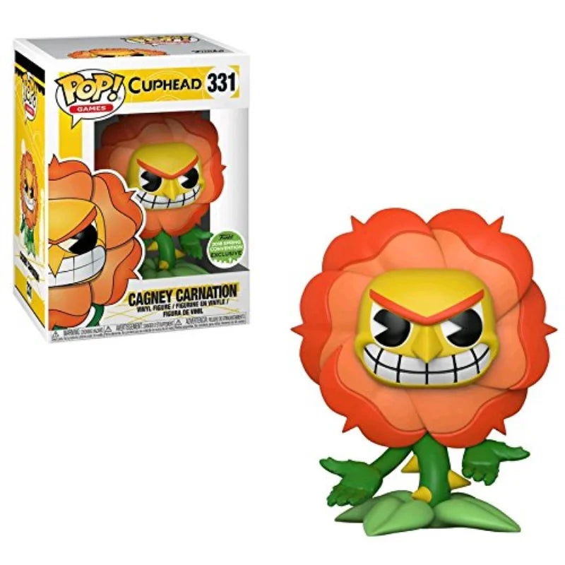 Funko Pop Cuphead Cagney Carnation 331 2018 Spring Convention