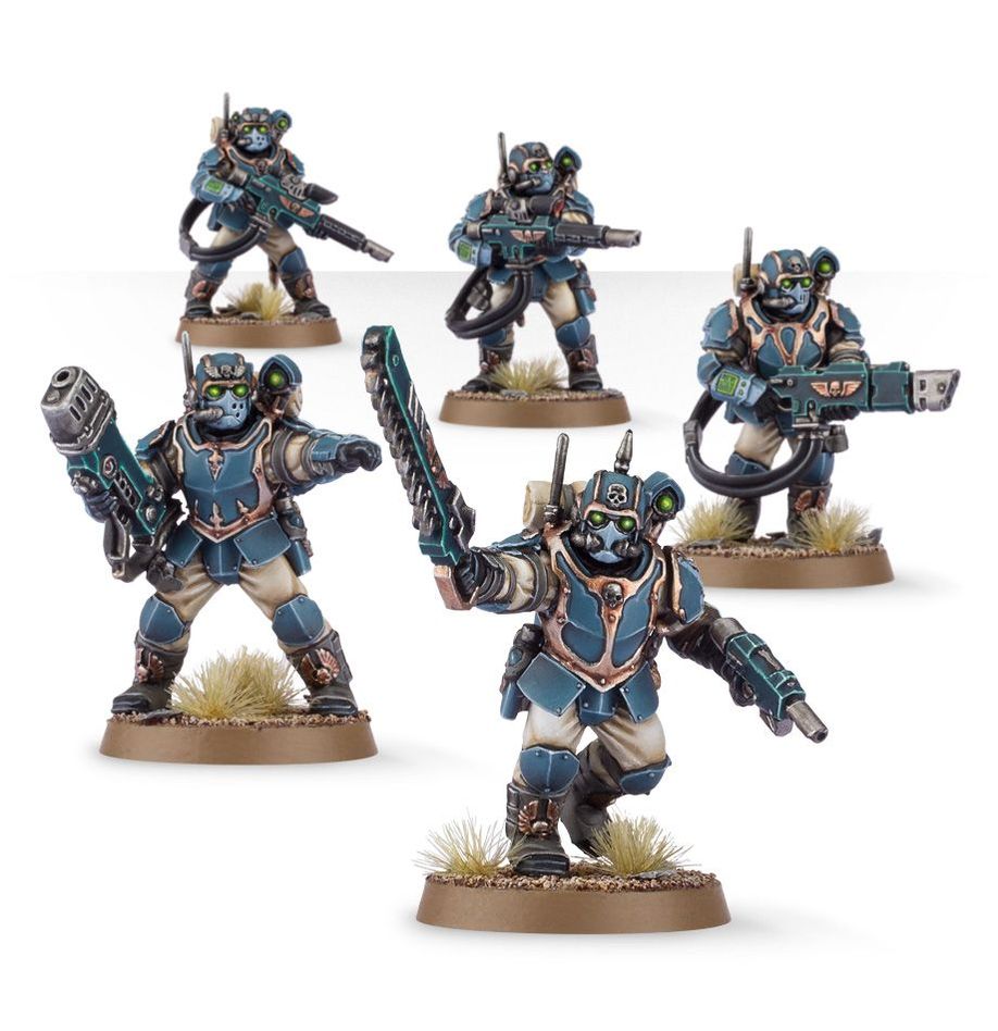 Games Workshop Warhammer 40,000 40k Astra Militarum Tempestus Scions