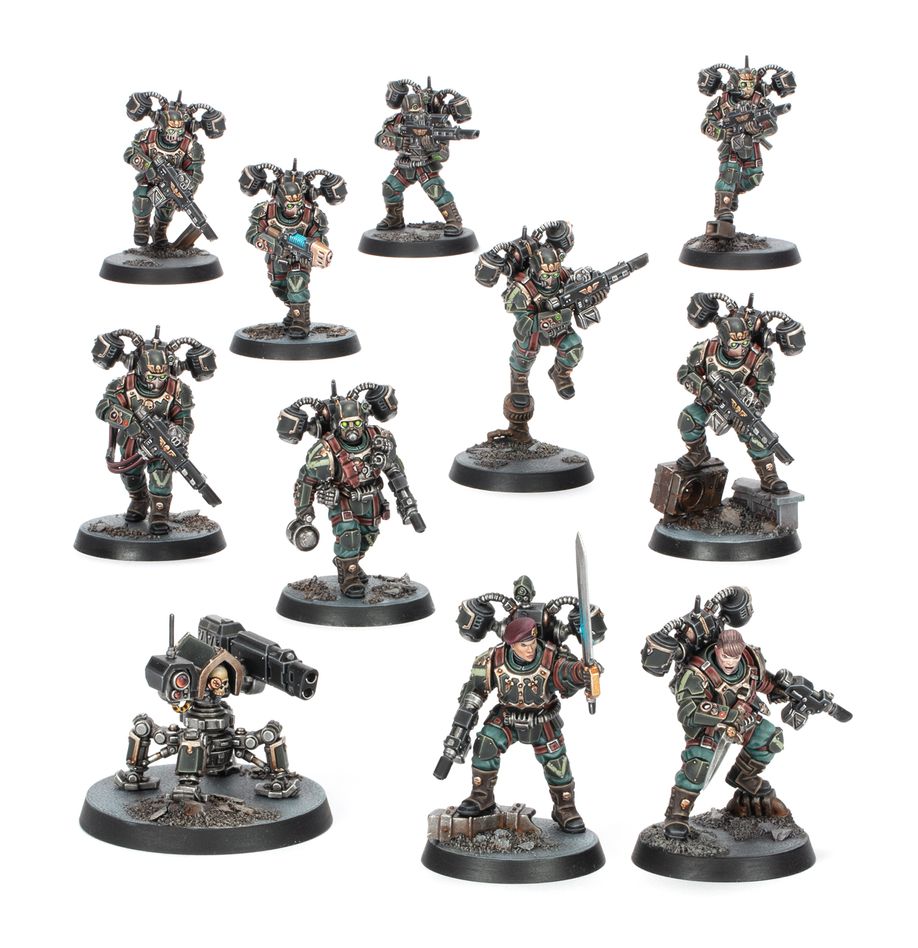 Games Workshop Warhammer 40K Kill Team Tempestus Aquilons Elite Astra Militarum Drop Troops