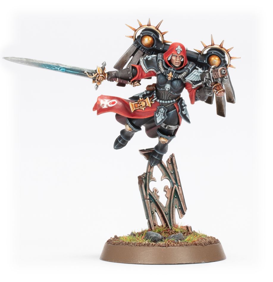 Games Workshop Warhammer 40K Adepta Sororitas Canoness with Jump Pack