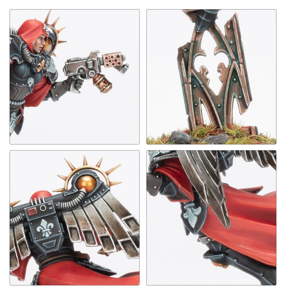 Games Workshop Warhammer 40K Adepta Sororitas Canoness with Jump Pack