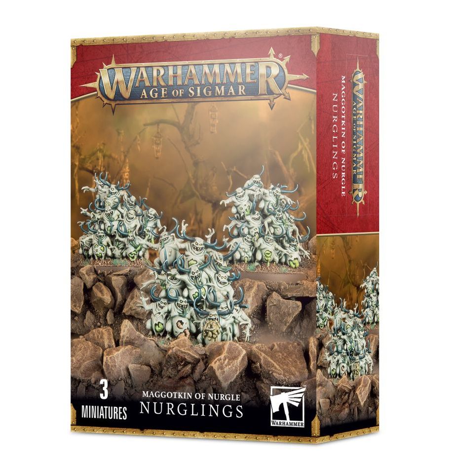 Games Workshop Warhammer Age of Sigmar AOS Maggotkin of Nurgle Nurglings