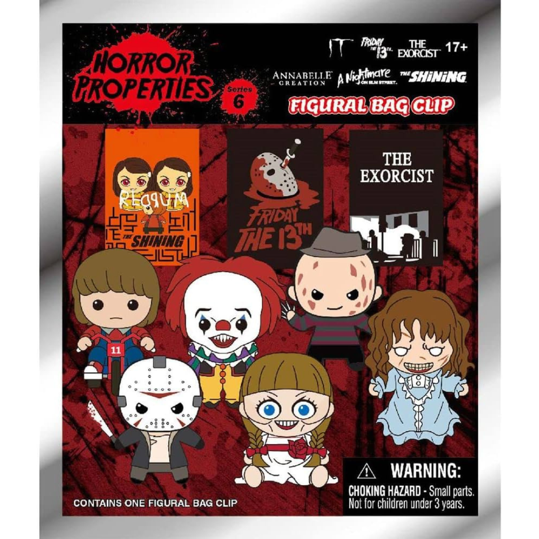 Blind Bags Horror Properties 3D Foam Bag Clips Series 6 - 1 Pack