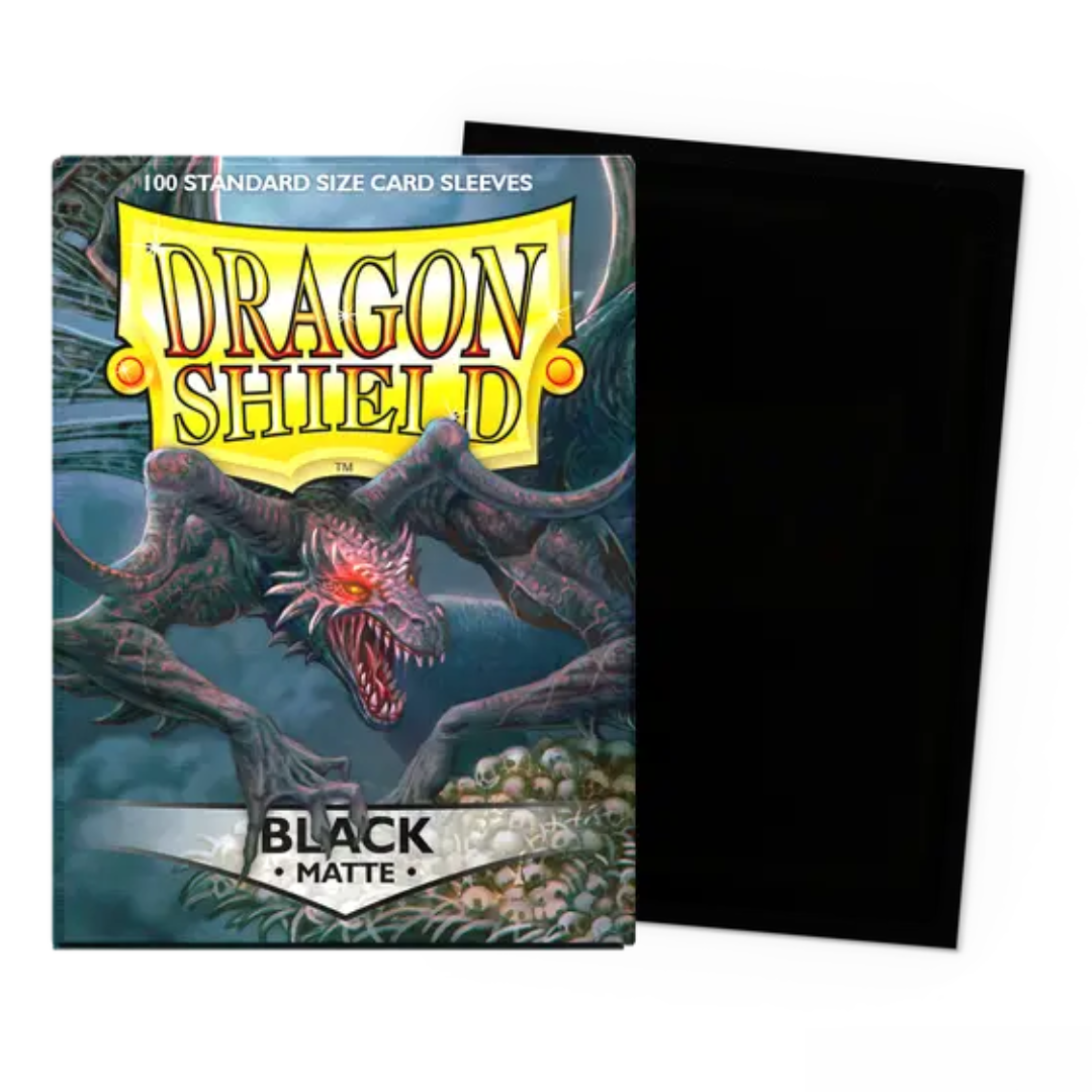 Sleeves: Dragon Shield: Matte: Black (100)