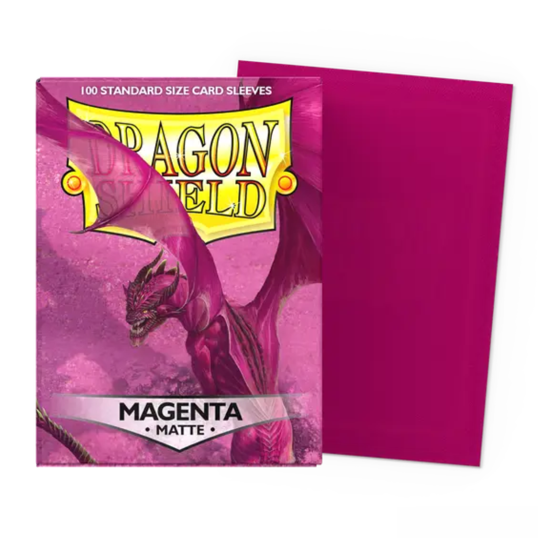 Sleeves: Dragon Shield: Matte: Magenta (100)