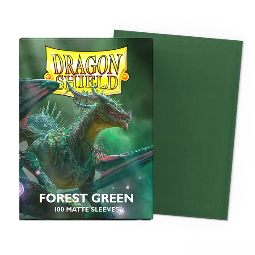 Sleeves: Dragon Shield: Matte: Forest Green (100)