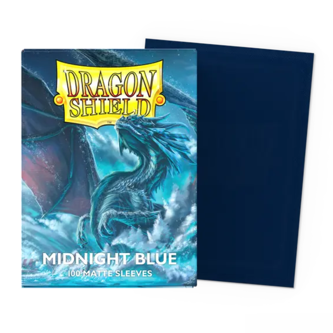 Sleeves: Dragon Shield: Matte: Midnight Blue (100)