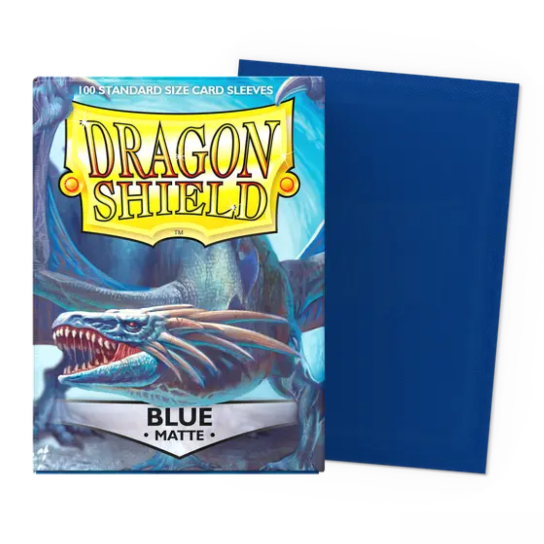 Sleeves: Dragon Shield: Matte: Blue (100)