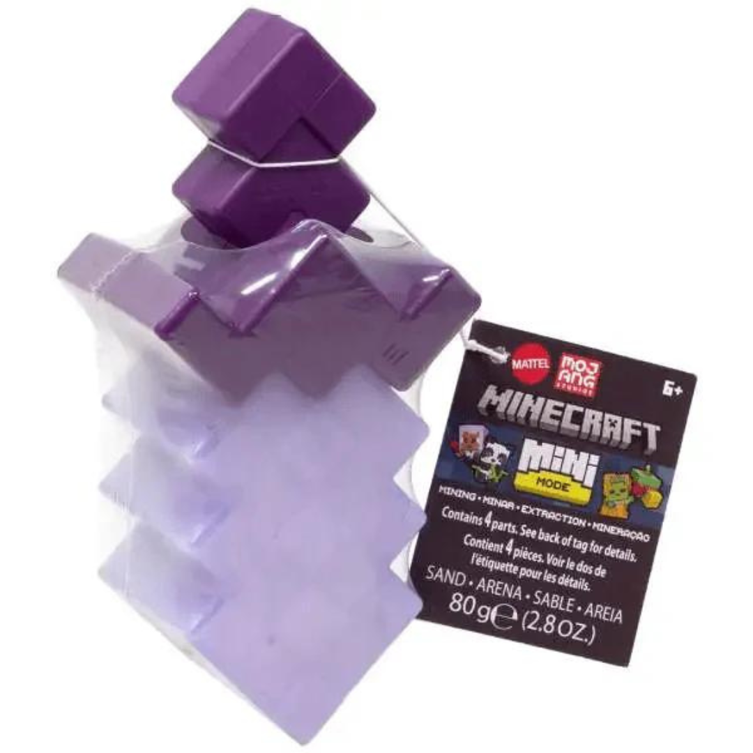 Minecraft Mini Mode Mining Assortment - 1 Piece Purple