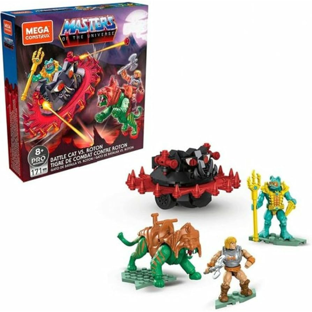 Mega Construx Master of the Universe MOTU Battle Cat Vs. Roton