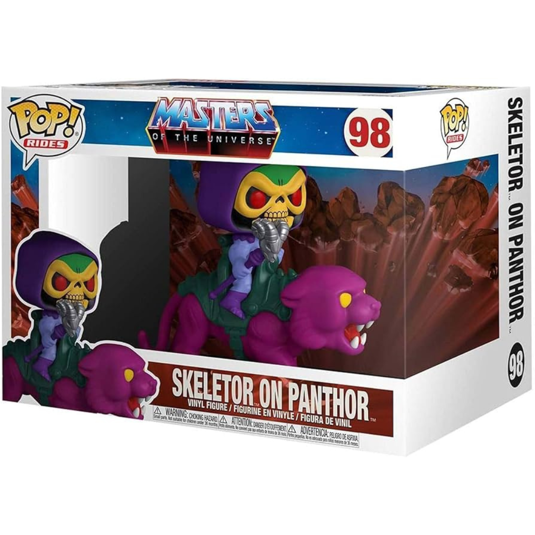 Funko Pop Rides Master of the Universe MOTU Skeletor on Panthor 98