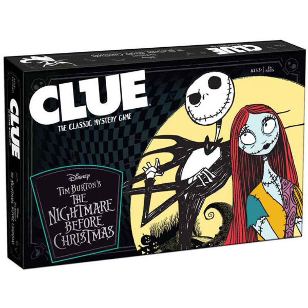 Clue Board Game NBX Nightmare Before Christmas