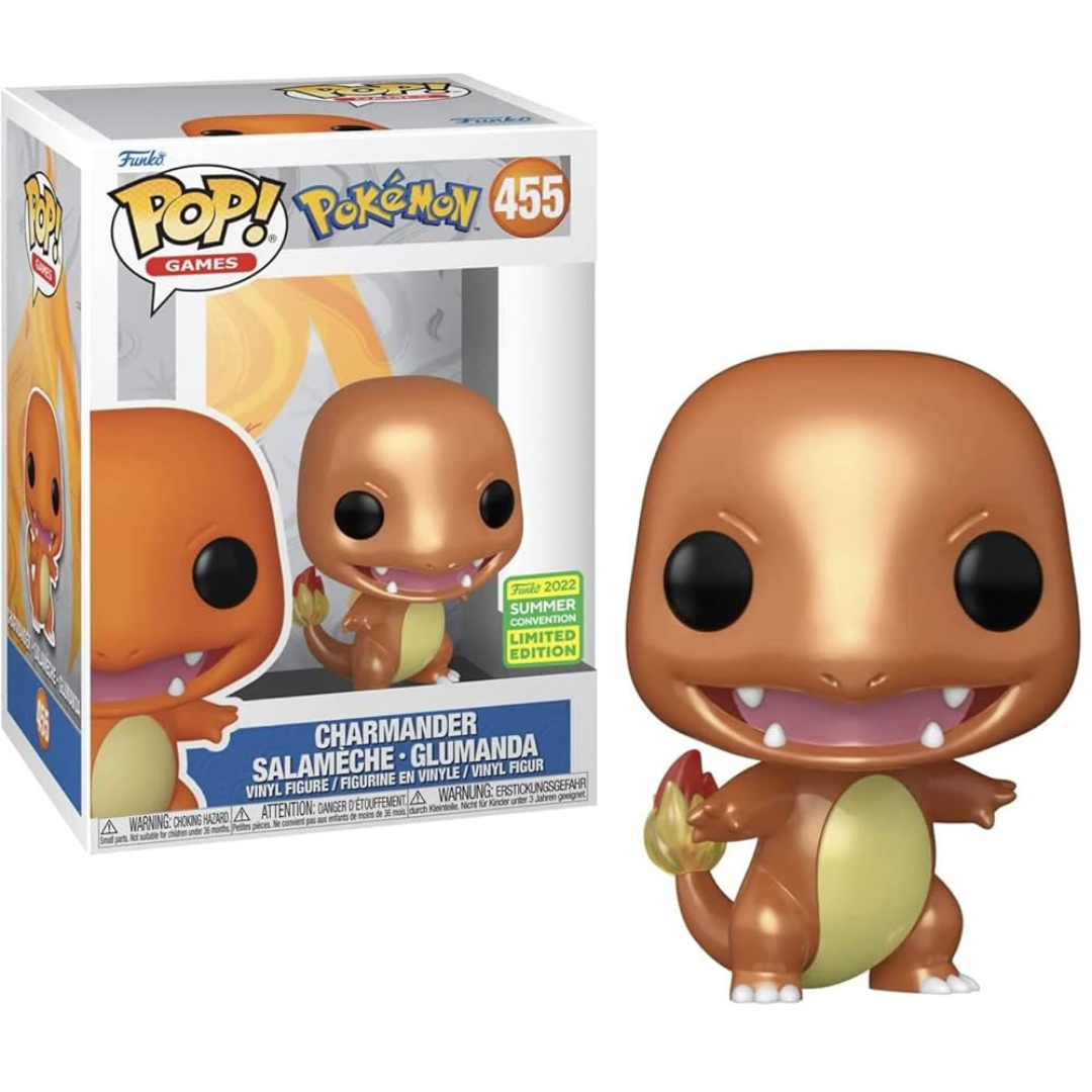 Funko Pop Pokemon Charmander 455 2022 Summer Convention