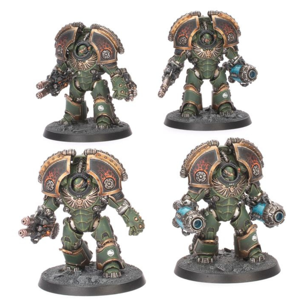Games Workshop Warhammer 40K Legiones Astartes: Saturnine Terminator Squad