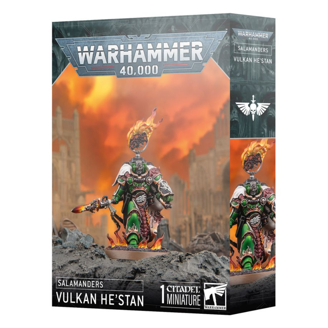 Games Workshop Warhammer 40K Salamanders Vulkan He'stan