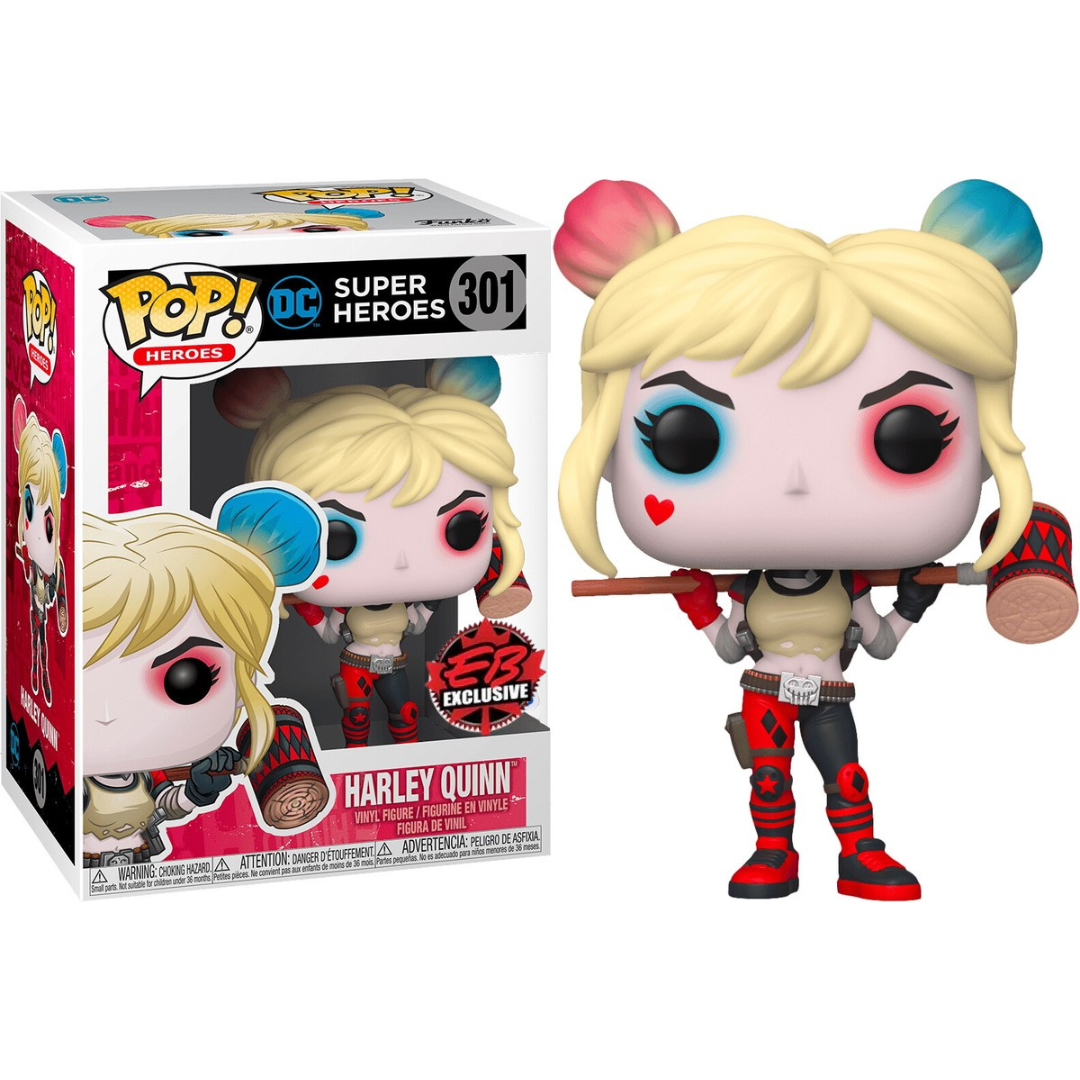Funko Pop DC Comics Harley Quinn 301 EB Exclusive