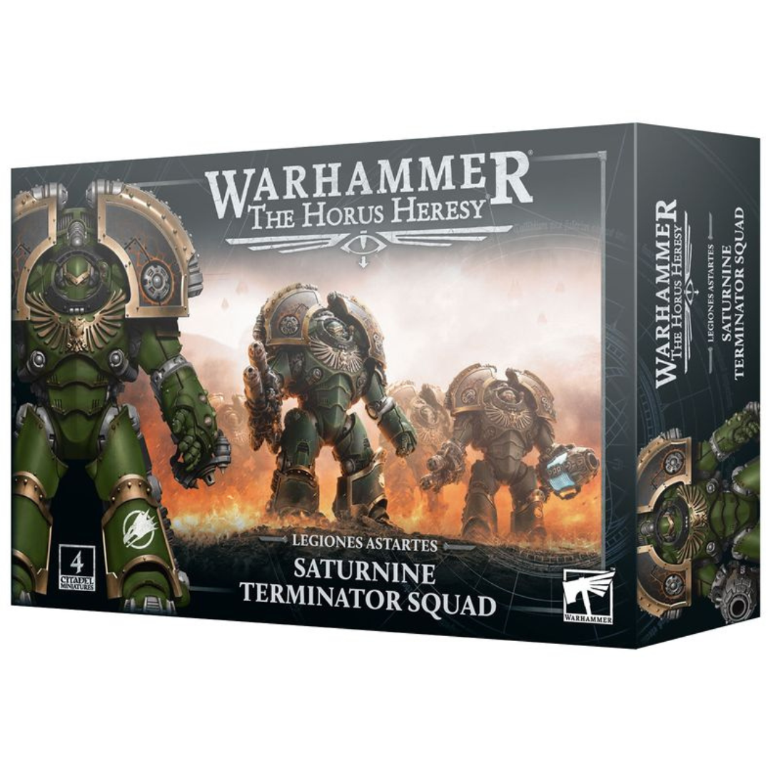 Games Workshop Warhammer 40K Legiones Astartes: Saturnine Terminator Squad