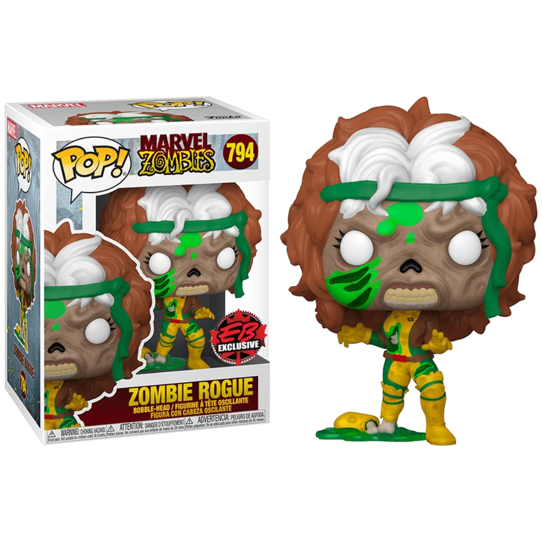 Funko Pop Marvel Zombie Rogue 794 EB Exclusive