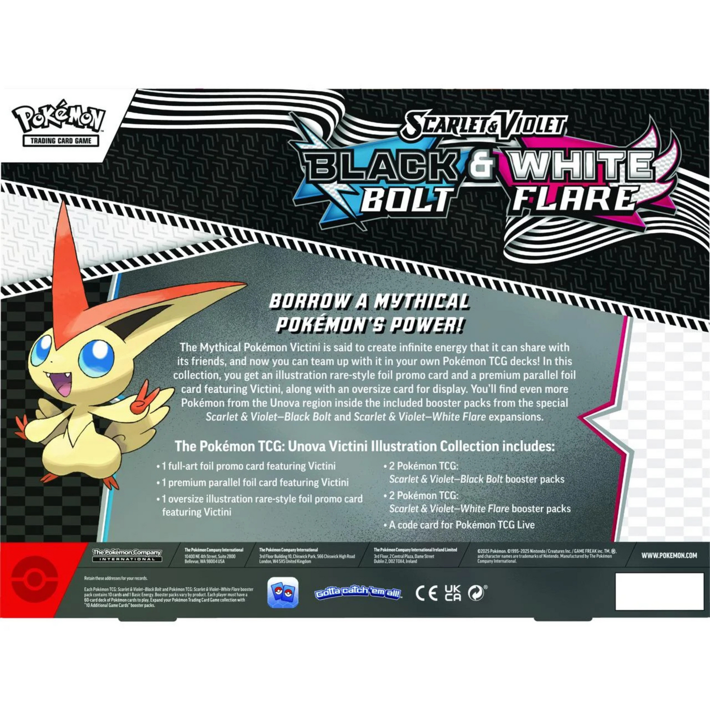POKEMON SV105 UNOVA VICTINI ILLUSTRATION COLLECTION
