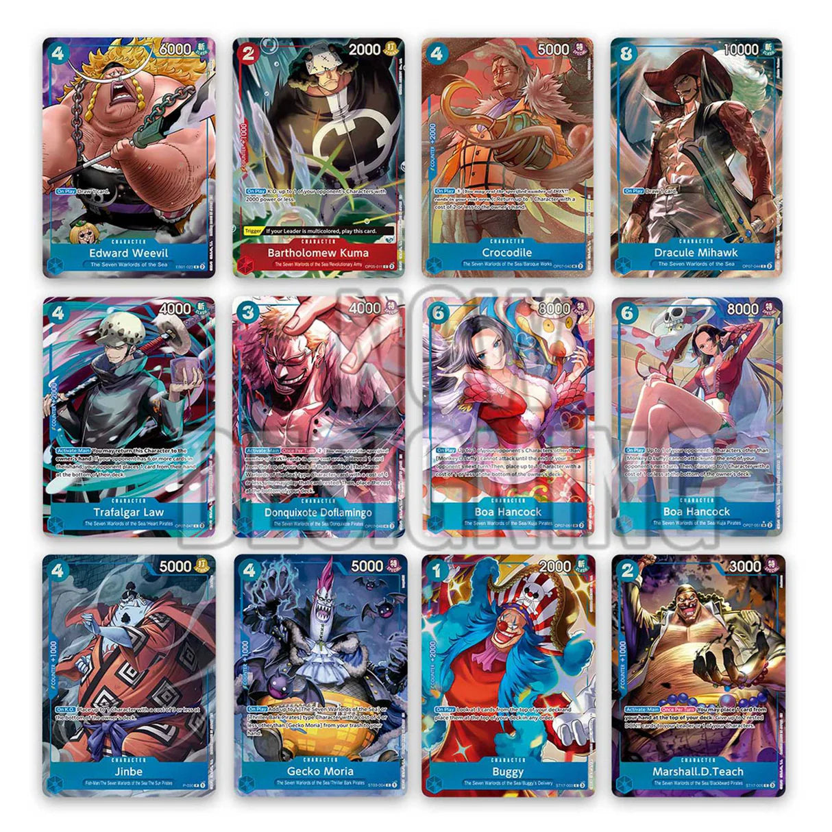 One Piece Card Game Seven Warlords Of The Sea Binder Set