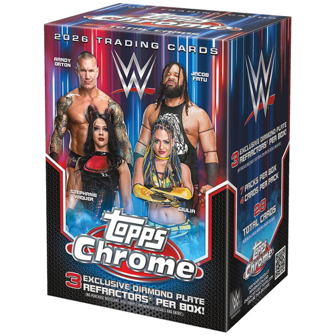 2026 TOPPS WWE CHROME VALUE BOX