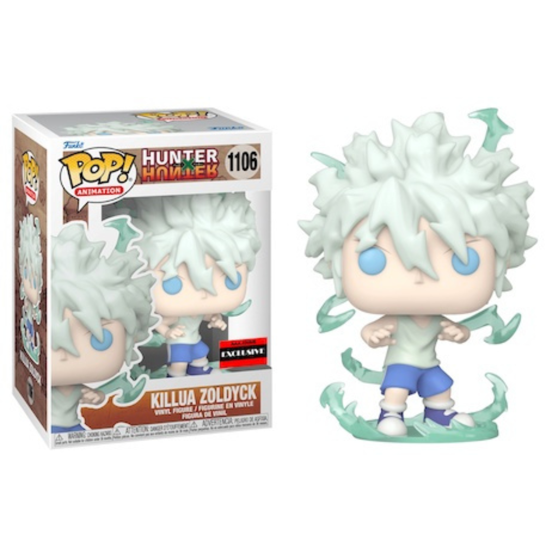Funko Pop Anime Hunter X Hunter Killua Zoldyck 1106 AAA Anime Exclusive