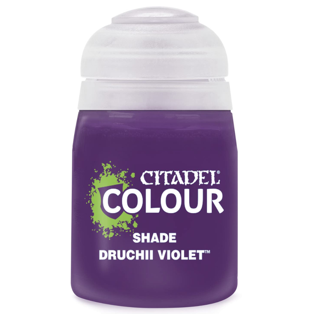 Games Workshop Warhammer Paint Citadel Shade Druchii Violet 18ML