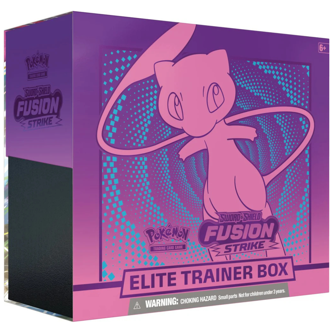 Fusion Strike Elite Trainer Box Pokemon TCG Sword and Shield ETB