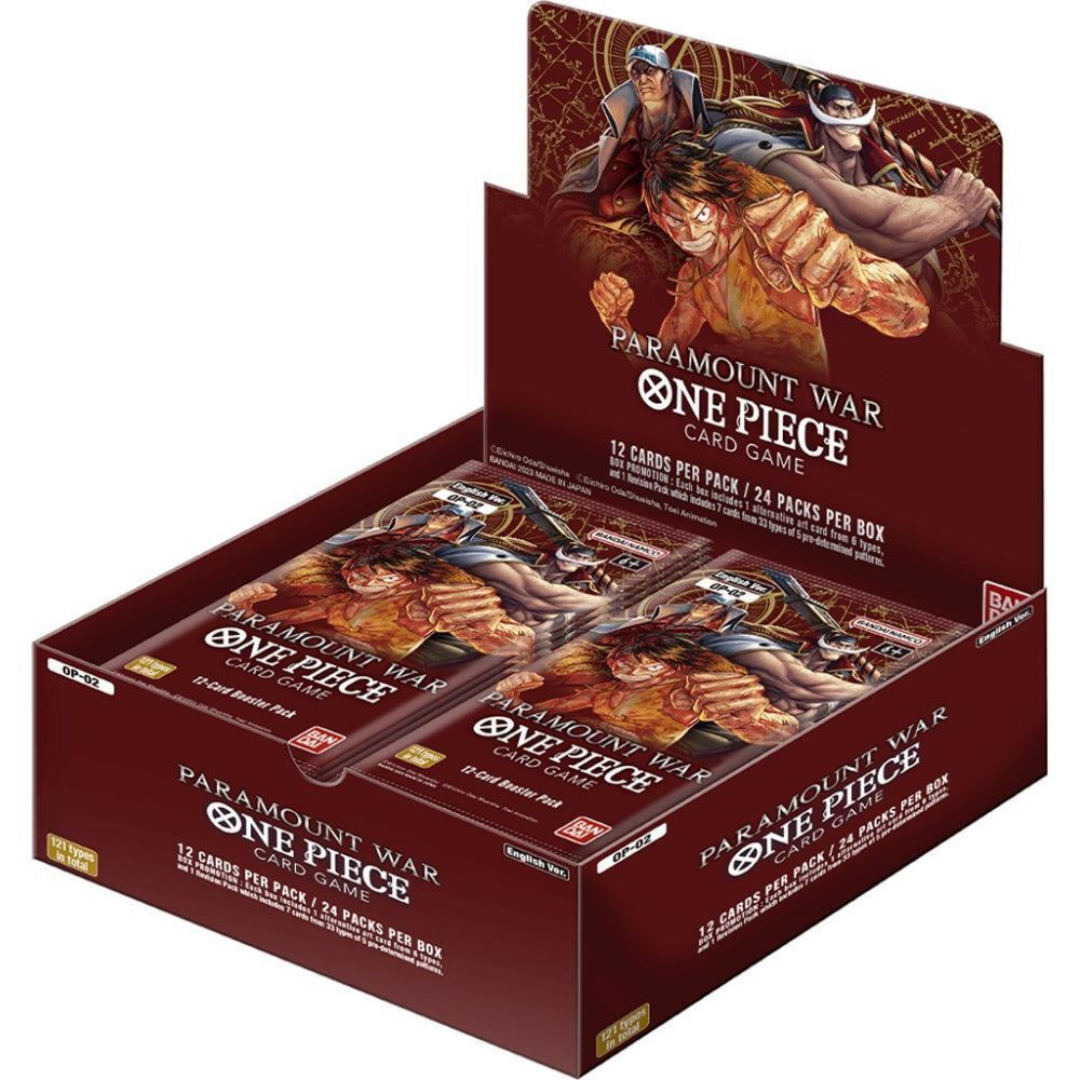 One Piece CCG OP-02 Paramount War Booster Box