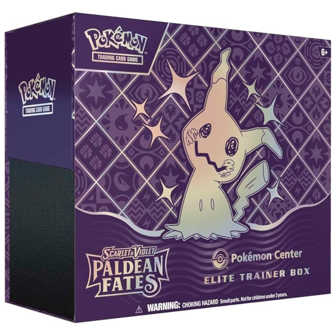 Pokemon TCG: Scarlet & Violet - Paldean Fates Pokemon Center Elite Trainer Box (Mimikyu)