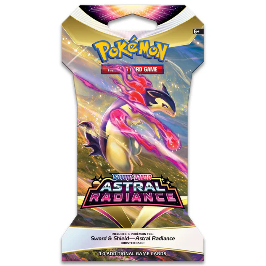 Pokemon Sword & Shield Astral Radiance Booster Sleeved Pack - Random Sleeved Pack Art