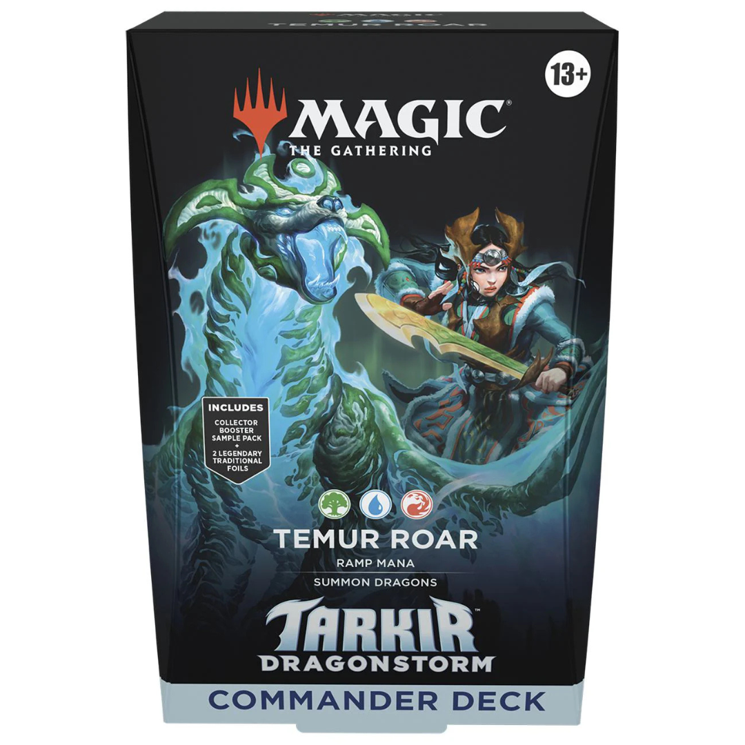 MAGIC THE GATHERING MTG TARKIR DRAGONSTORM COMMANDER DECK Temur Roar