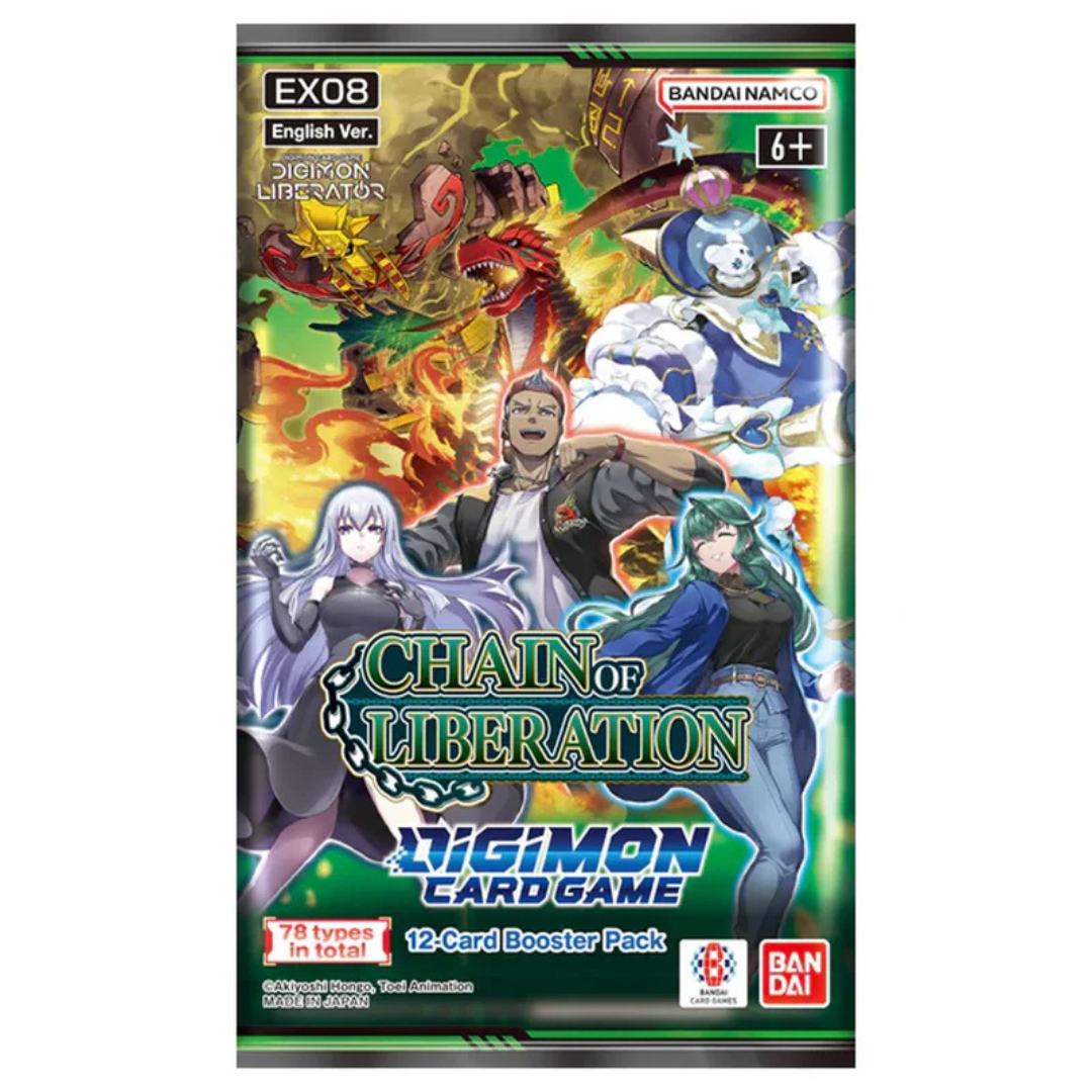 Digimon Chain of Liberation EX08 Booster Pack - 1 Pack
