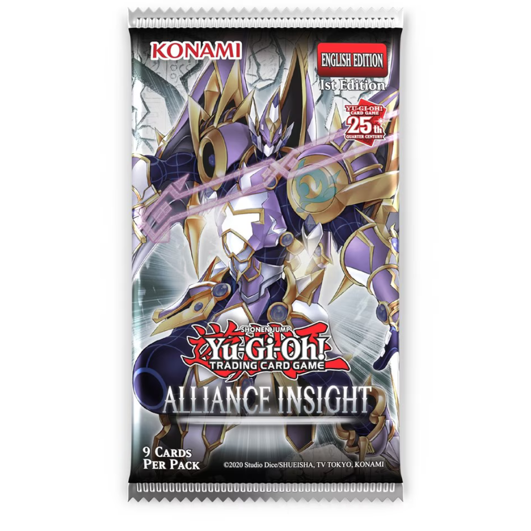 Yu-Gi-Oh! YGO Alliance Insight 1st Edition 1 Booster Pack