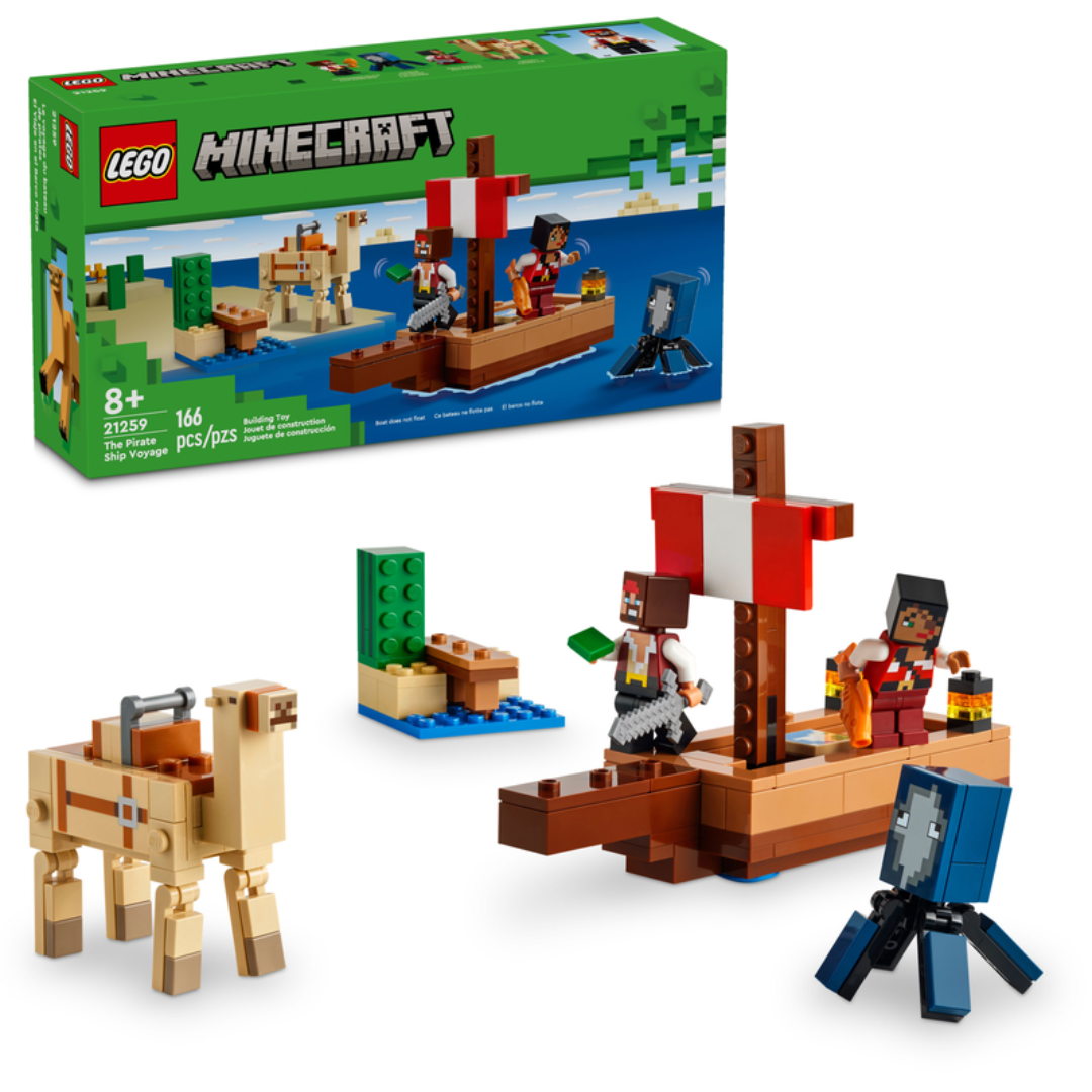 Lego Minecraft 21259 The Pirate Ship Voyage