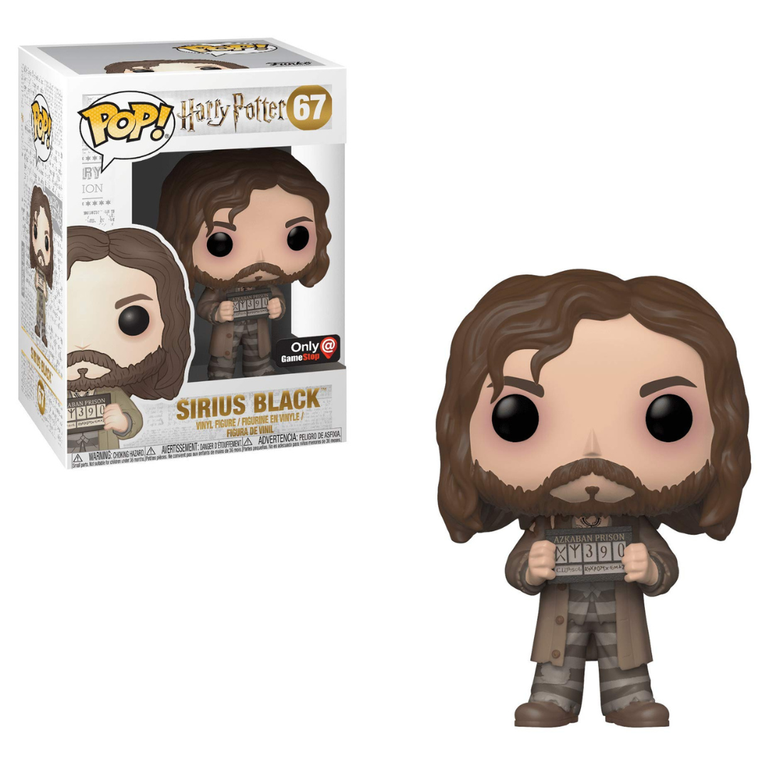 Funko Pop Harry Potter Sirius Black 67 Gamestop Exclusive