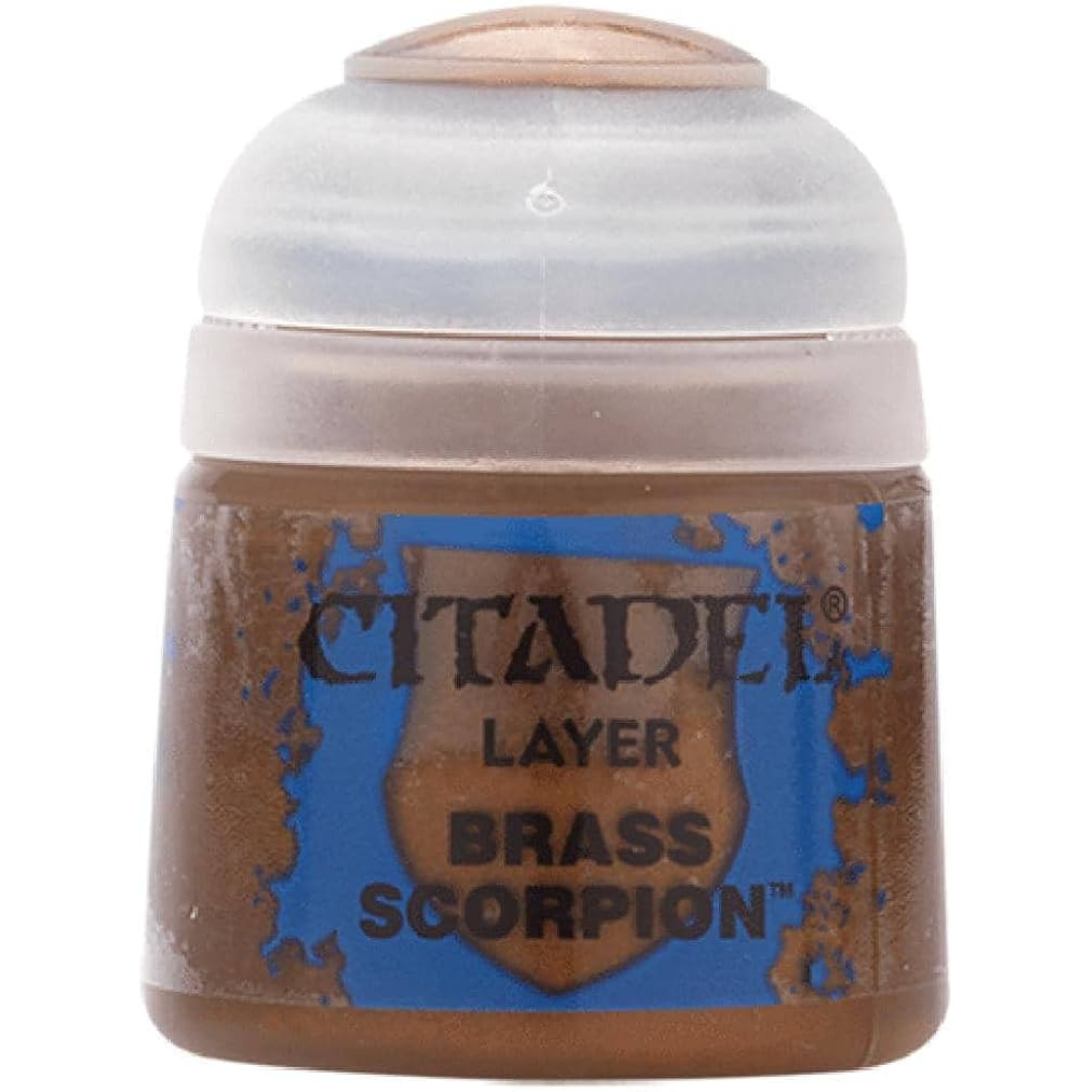 Games Workshop Warhammer Paint Citadel Layer Brass Scorpion 12ML
