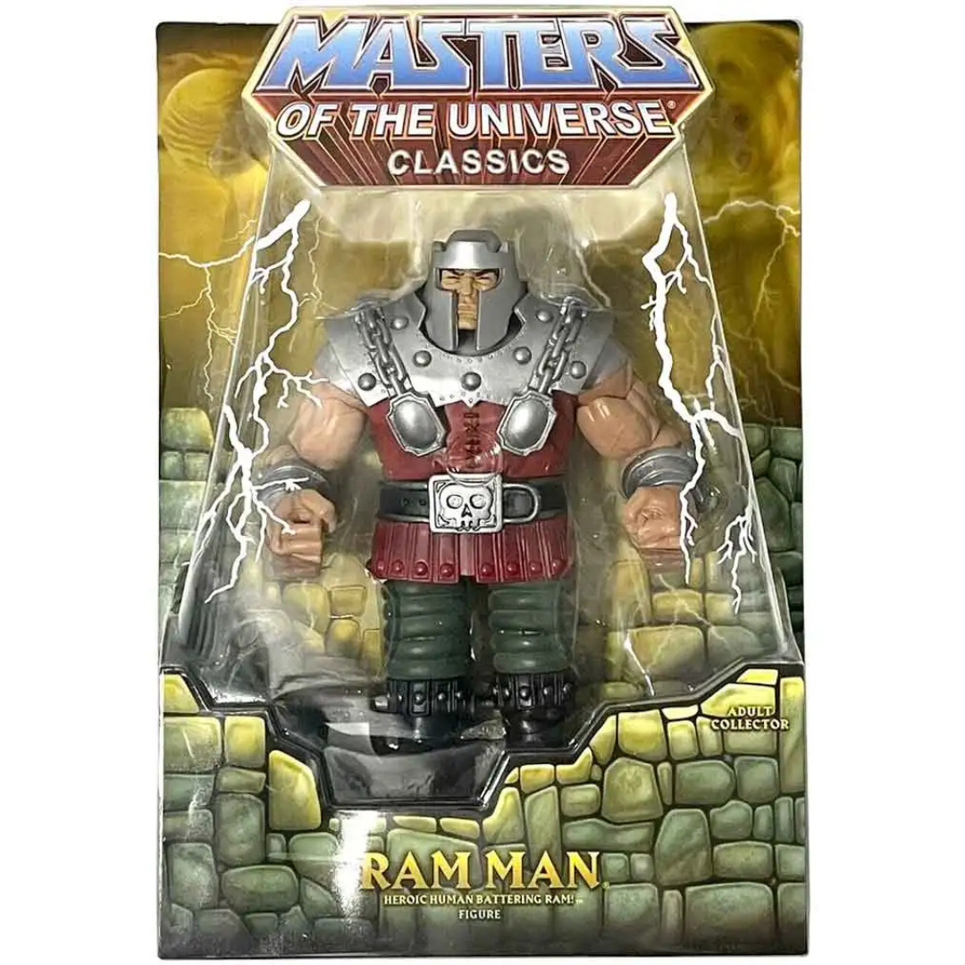 Masters of the Universe Classics Ram Man Heroic Human Battering Ram! Action Figure Mattel Toys