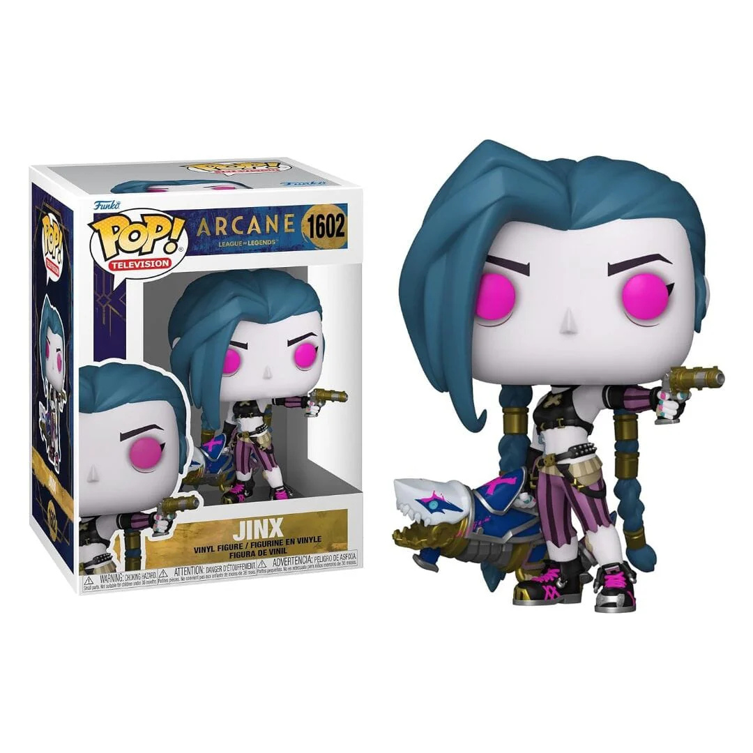 Funko Pop Television Arcane League of Legends LOL Jinx 1602