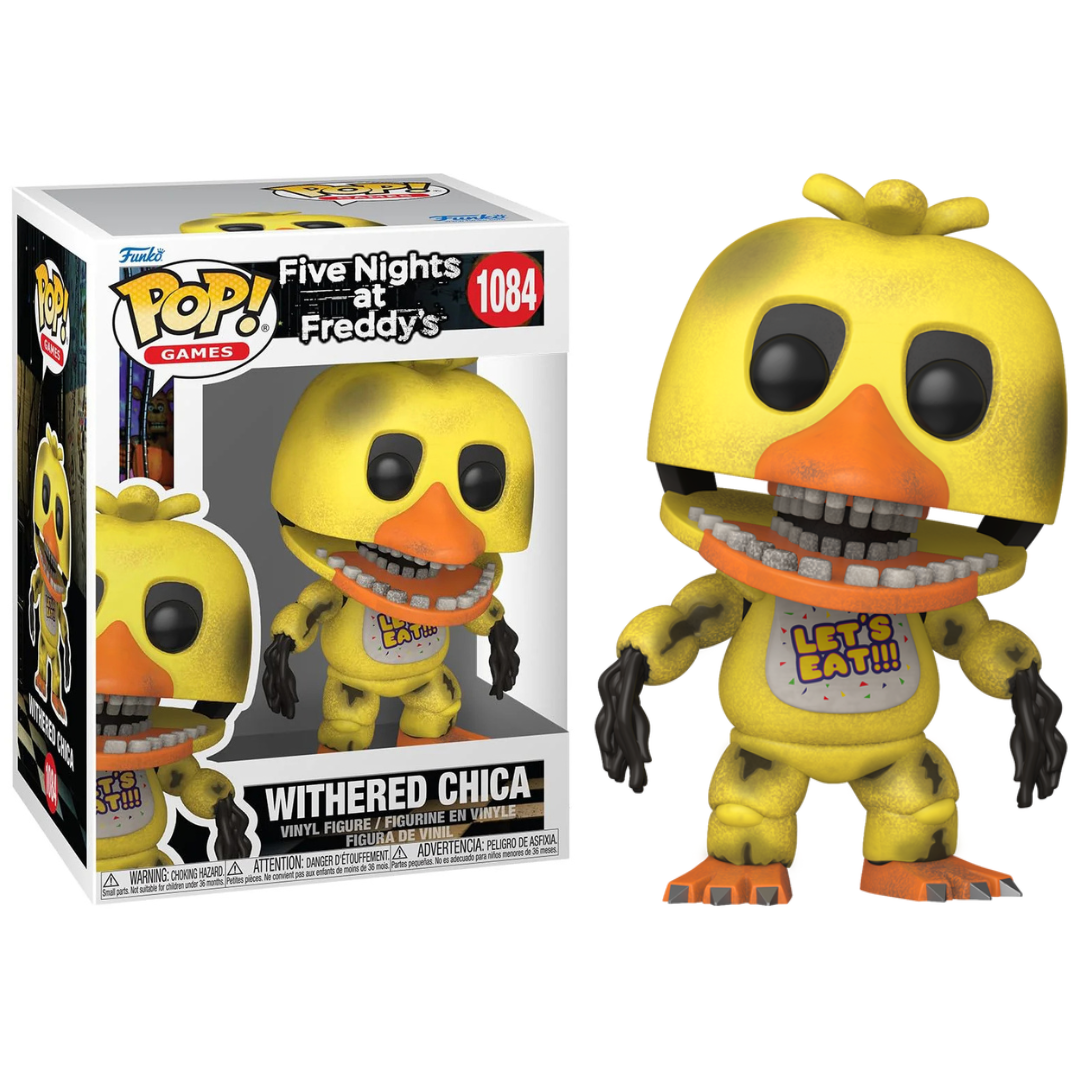 Funko Pop Games Five Nights at Freddy's FNAF Withered Chica 1084