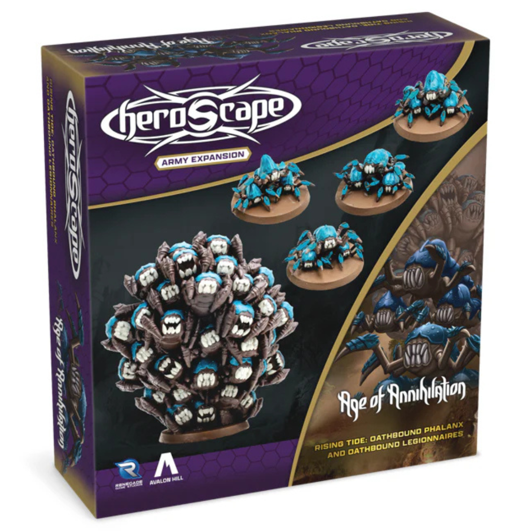 HEROSCAPE RISING TIDE OATHBOUND PHALANX AND OATHBOUND LEGIONNAIRES ARMY EXPANSION
