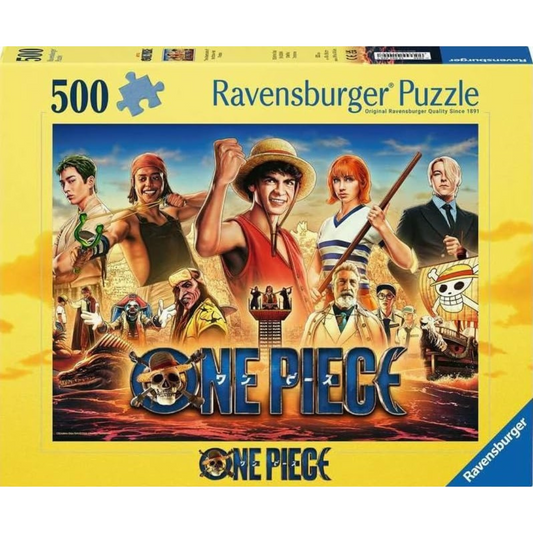 ONE PIECE PUZZLE 500PC LUFFY AND HIS CREW